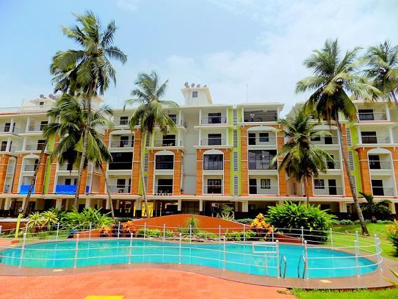 3/4bhk Luxury Space With Pool Candolim
